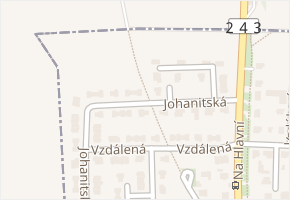 Johanitská v obci Praha - mapa ulice