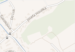 Josefa Houdka v obci Praha - mapa ulice