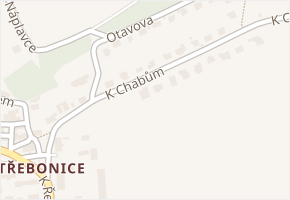 K Chabům v obci Praha - mapa ulice