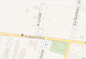 K lindě v obci Praha - mapa ulice
