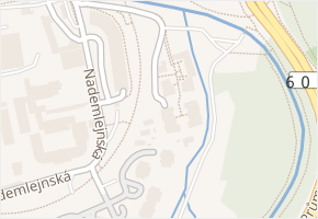 K náhonu v obci Praha - mapa ulice