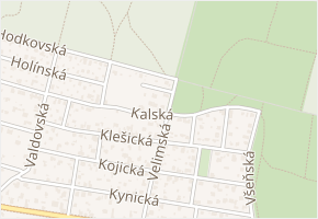Kácovská v obci Praha - mapa ulice
