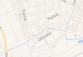 Kamencová v obci Praha - mapa ulice