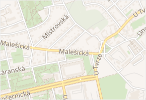 Kampanova v obci Praha - mapa ulice