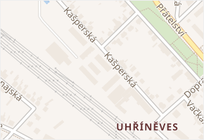 Kašperská v obci Praha - mapa ulice
