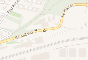 Ke Klíčovu v obci Praha - mapa ulice