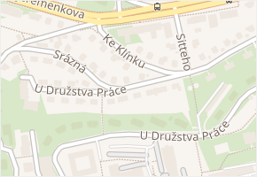 Ke Klínku v obci Praha - mapa ulice