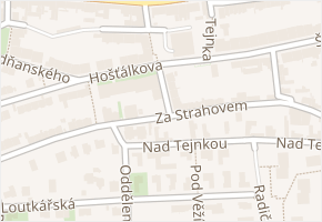Kochanova v obci Praha - mapa ulice