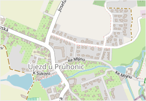 Kocourkova v obci Praha - mapa ulice