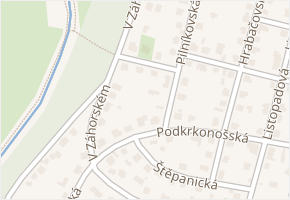 Kohoutovská v obci Praha - mapa ulice
