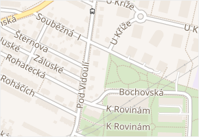 Kohoutových v obci Praha - mapa ulice
