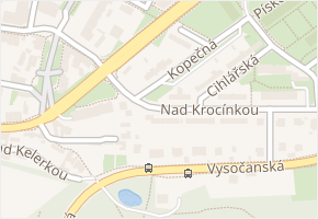 Kopečná v obci Praha - mapa ulice