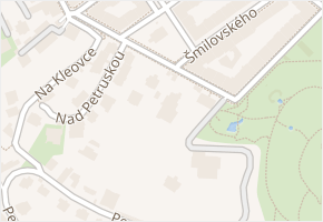 Koperníkova v obci Praha - mapa ulice