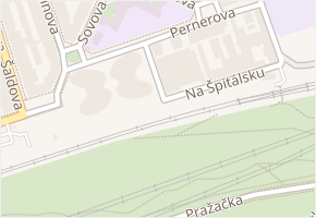 Korybutova v obci Praha - mapa ulice