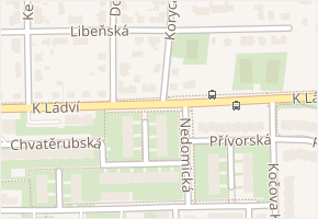 Korycanská v obci Praha - mapa ulice
