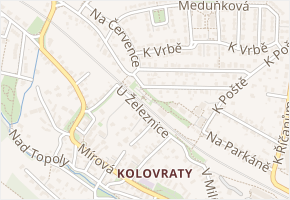 Kotíkova v obci Praha - mapa ulice