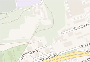 Kotlářka v obci Praha - mapa ulice