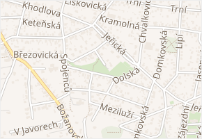 Koutská v obci Praha - mapa ulice