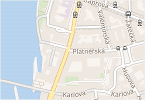 Křižovnická v obci Praha - mapa ulice