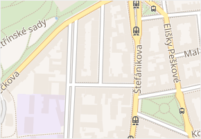 Kroftova v obci Praha - mapa ulice