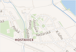 Kubaštova v obci Praha - mapa ulice