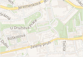 Kubištova v obci Praha - mapa ulice