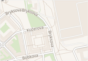 Kučerova v obci Praha - mapa ulice