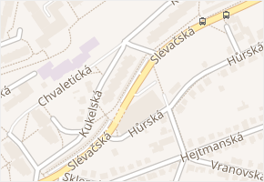 Kukelská v obci Praha - mapa ulice