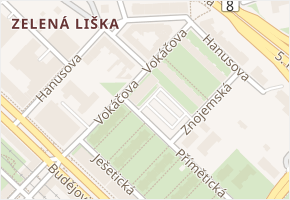 Kvestorská v obci Praha - mapa ulice