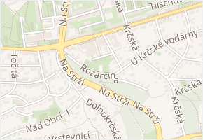 Kykalova v obci Praha - mapa ulice