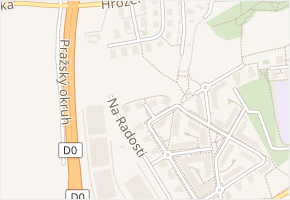 Lanžhotská v obci Praha - mapa ulice