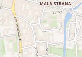 Lázeňská v obci Praha - mapa ulice