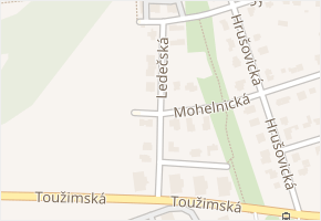 Ledečská v obci Praha - mapa ulice