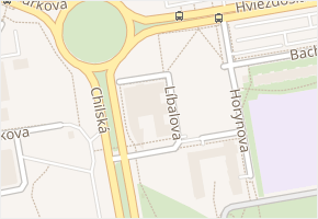 Líbalova v obci Praha - mapa ulice