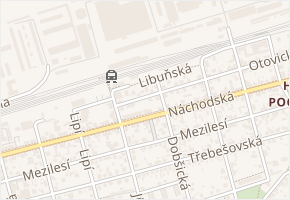 Libuňská v obci Praha - mapa ulice
