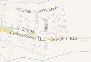 Lilková v obci Praha - mapa ulice