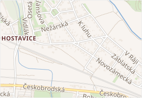 Lipenské náměstí v obci Praha - mapa ulice