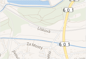 Lísková v obci Praha - mapa ulice
