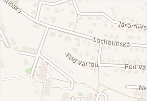 Lochotínská v obci Praha - mapa ulice