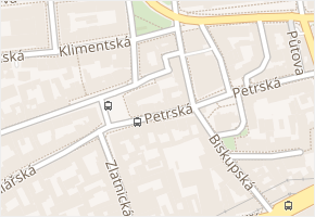 Lodecká v obci Praha - mapa ulice