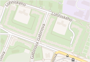 Lohniského v obci Praha - mapa ulice