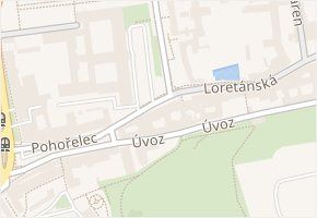 Loretánské náměstí v obci Praha - mapa ulice