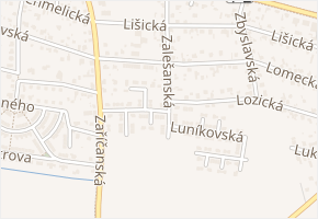 Lstibořská v obci Praha - mapa ulice