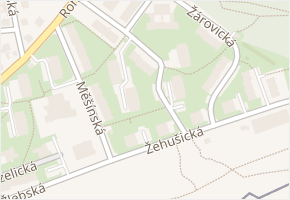 Malešovská v obci Praha - mapa ulice