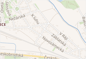 Malšovské náměstí v obci Praha - mapa ulice