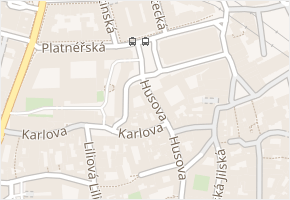Mariánské náměstí v obci Praha - mapa ulice
