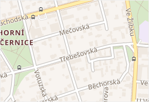 Mečovská v obci Praha - mapa ulice