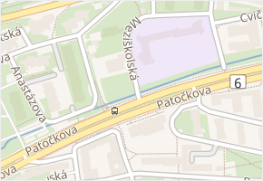 Meziškolská v obci Praha - mapa ulice