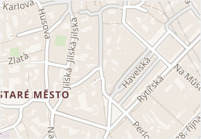 Michalská v obci Praha - mapa ulice