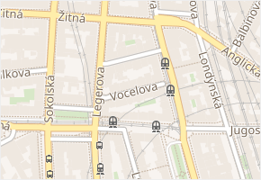 Mikovcova v obci Praha - mapa ulice